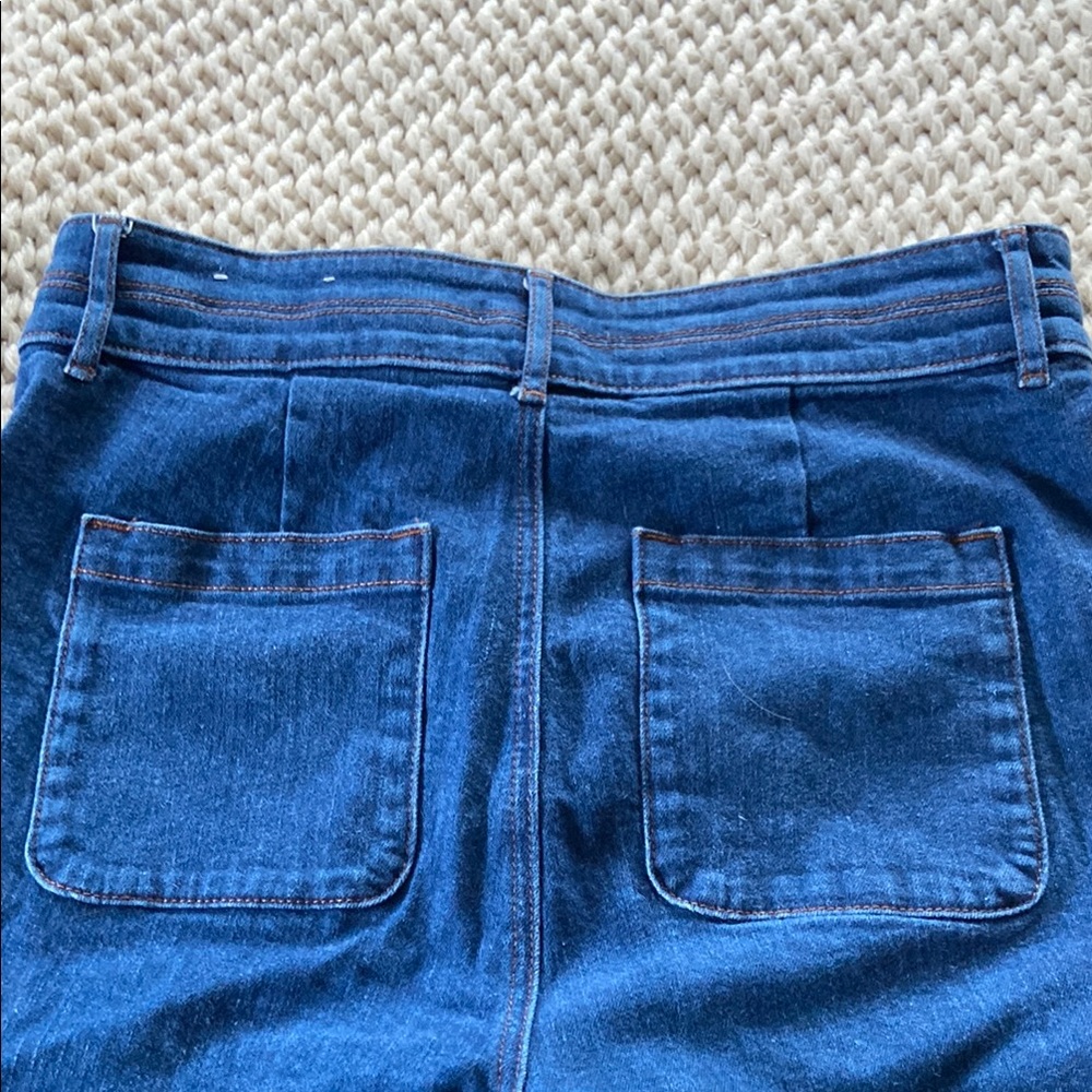 LOFT Women's High Rise Blue Jeans 10 - Picture 6 of 6